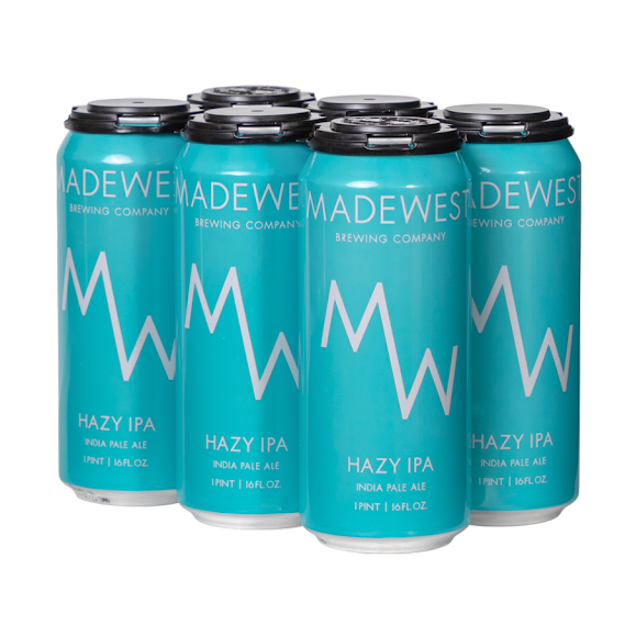 MadeWest Brewing Co. Hazy IPA Beer 6-Pack - LoveScotch.com