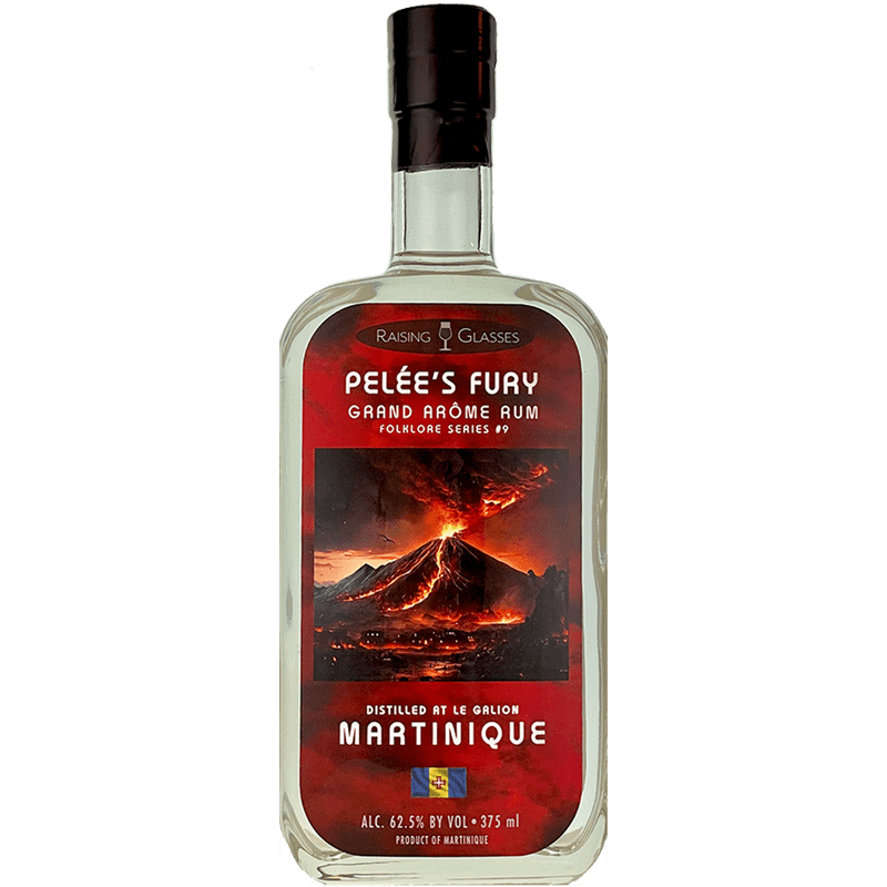 Raising Glasses Pelee's Fury Martinique Grand Arome Rum - LoveScotch.com