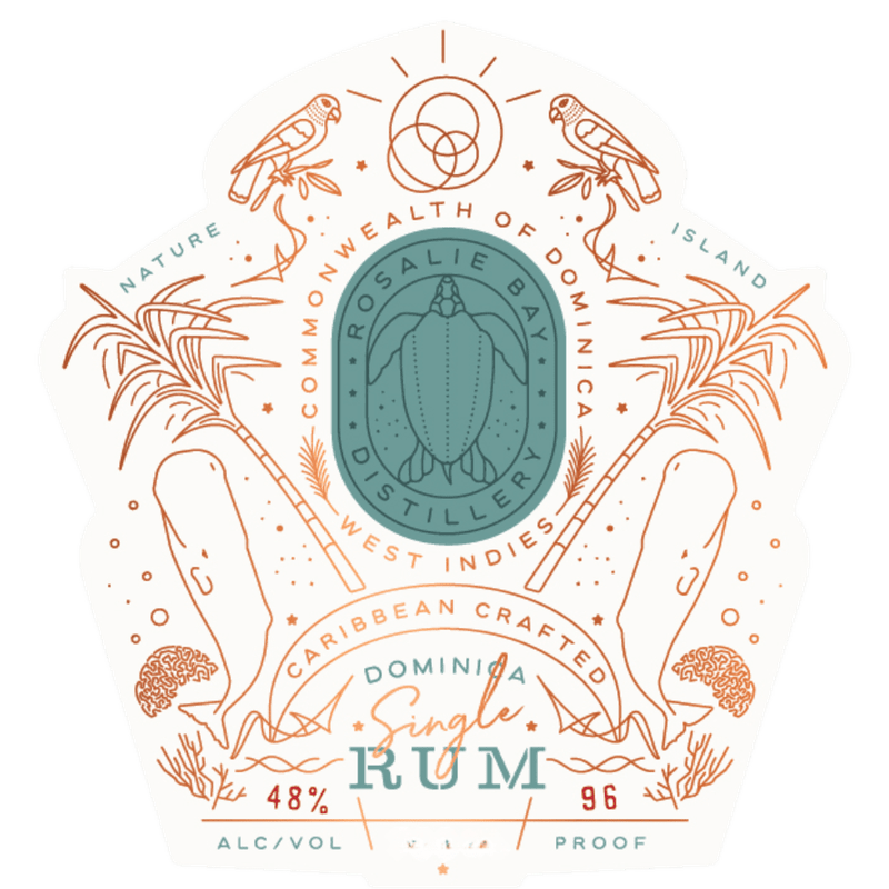 Raising Glasses Rum Rosalie Bay Dominican Small Batch 375ml - LoveScotch.com