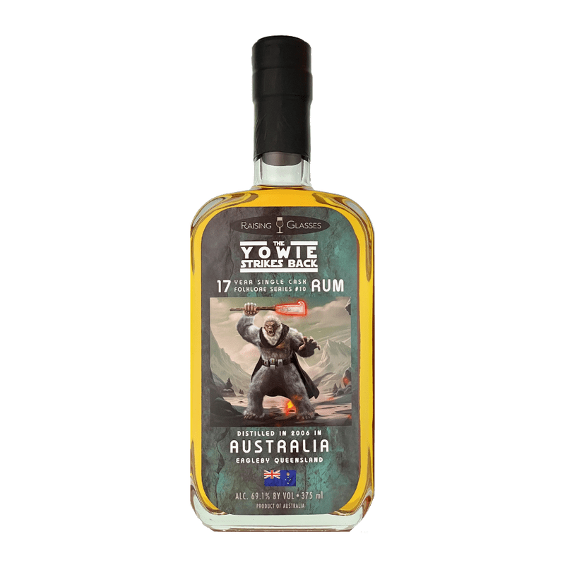 Raising Glasses Yowie Strikes Back 17 Year Beenleigh Australian Single Cask Rum - LoveScotch.com