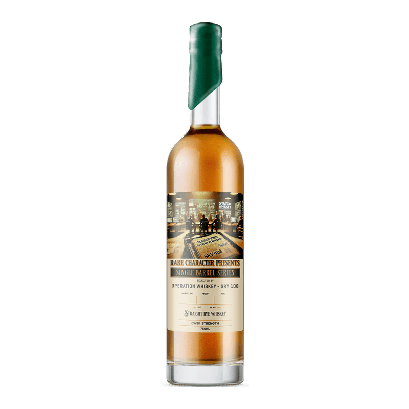 Rare Character Operation Whiskey SRY-108 Single Barrel Straight Rye Whiskey - LoveScotch.com