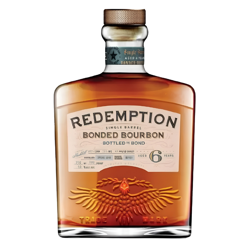 Redemption 6 Year Bottled In Bond Single Barrel Bourbon - LoveScotch.com
