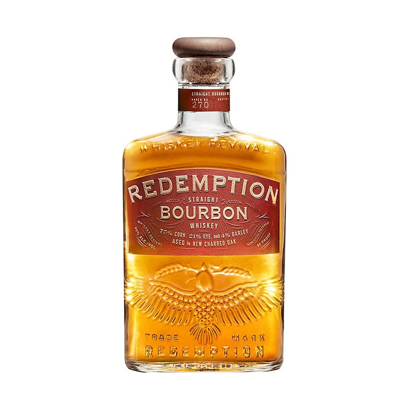 Redemption Straight Bourbon 750ml bottle