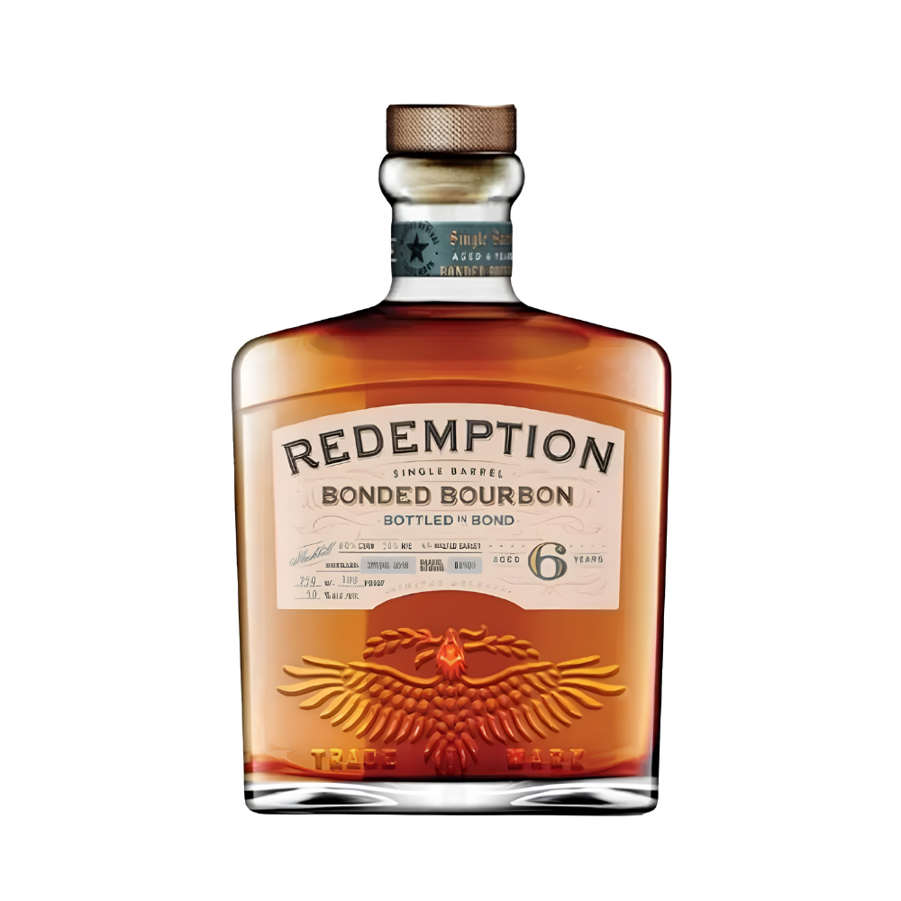 Redemption 6 Year Bottled In Bond Single Barrel Bourbon - LoveScotch.com