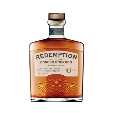 Redemption 6 Year Bottled In Bond Single Barrel Bourbon - LoveScotch.com