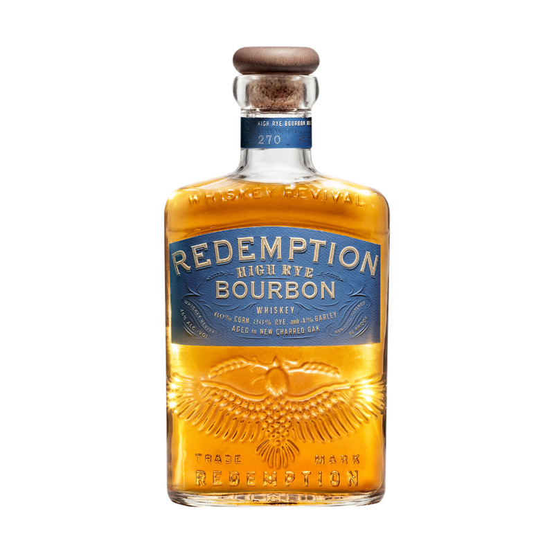 Redemption High Rye Straight Bourbon Whiskey - LoveScotch.com
