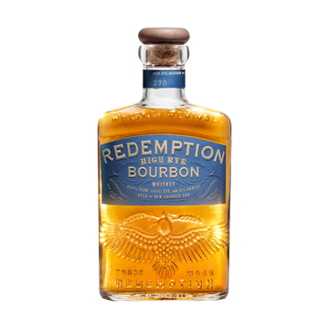 Redemption High Rye Straight Bourbon Whiskey - LoveScotch.com