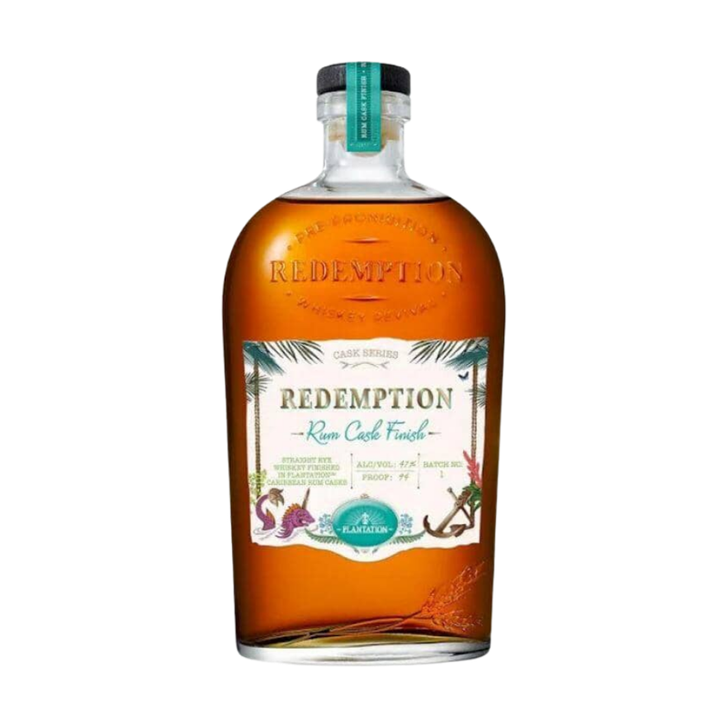 Redemption Rum Cask Finish Straight Rye Whiskey - LoveScotch.com