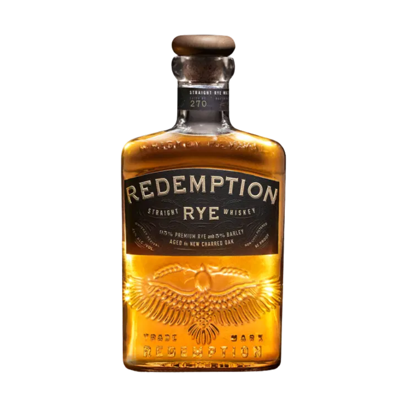 Redemption Rye Straight Rye Whiskey - LoveScotch.com