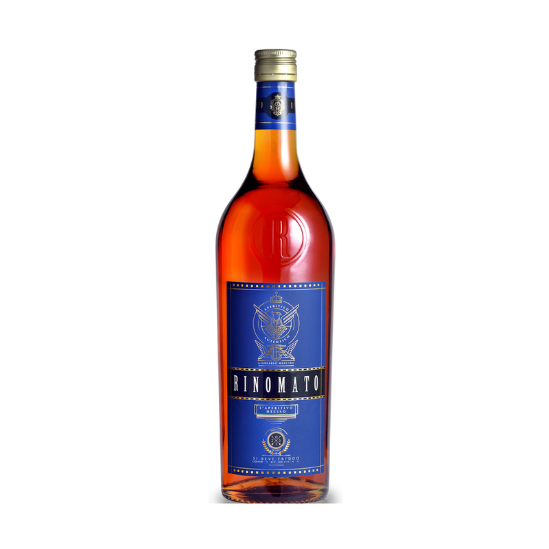 Rinomato L'Aperitivo Deciso 1 L front bottle on white