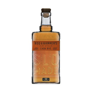 Rod & Hammer's SLO Stills Cask Rye Whiskey 2 Year Old 750ml bottle