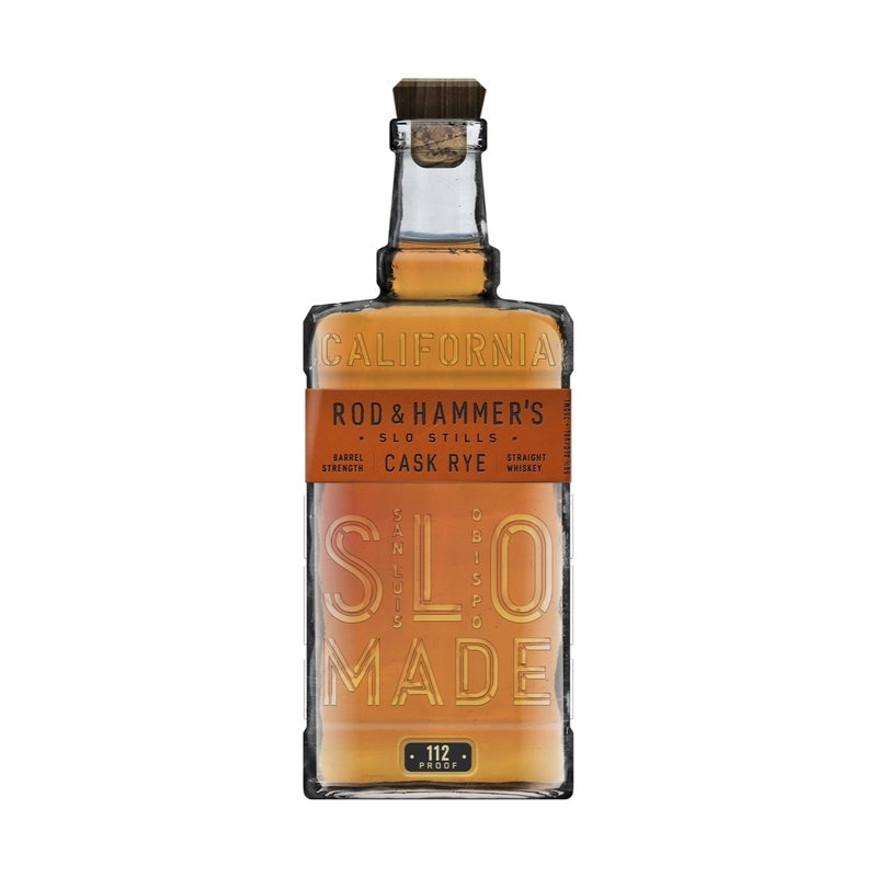 Rod & Hammer's SLO Stills Cask Rye Whiskey 2 Year Old 750ml bottle