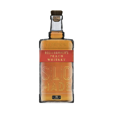 Rod & Hammer's SLO Stills Peach Flavored Whiskey 750ml bottle