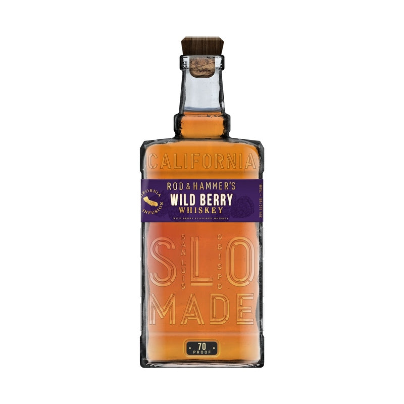 Rod & Hammer's SLO Stills Wild Berry Whiskey 750ml bottle