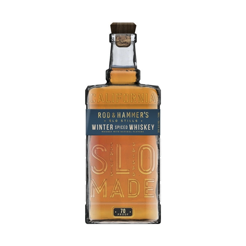 Rod & Hammer's SLO Stills Winter Spiced Whiskey 750ml bottle