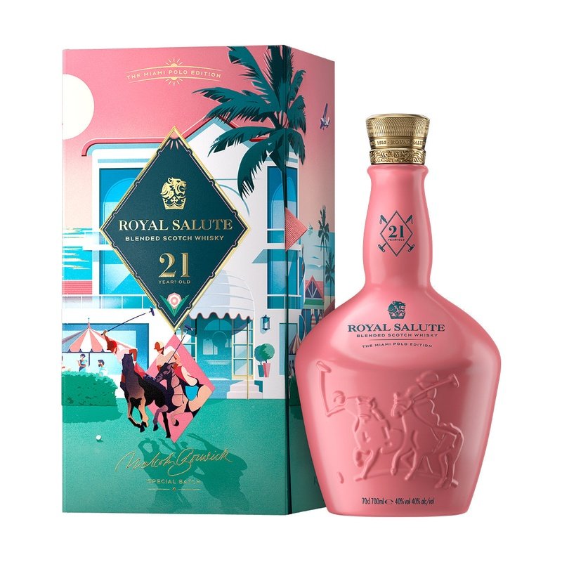 Royal Salute Blended Scotch Whisky ‘Miami Polo Edition’ - LoveScotch.com