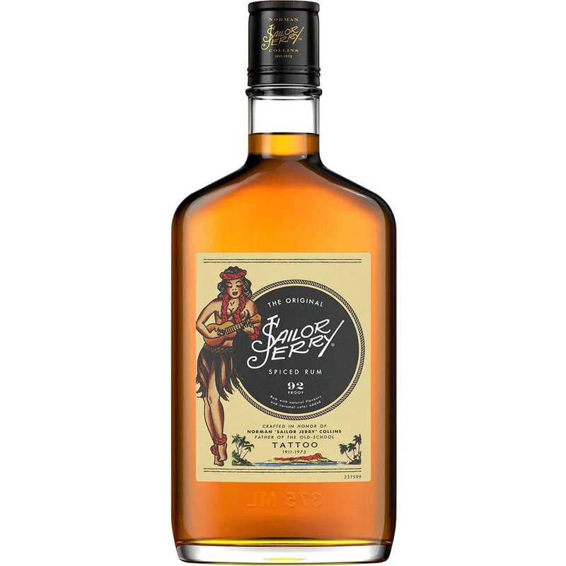 Sailor Jerry Spiced Rum 375 - PET Bottle - LoveScotch.com