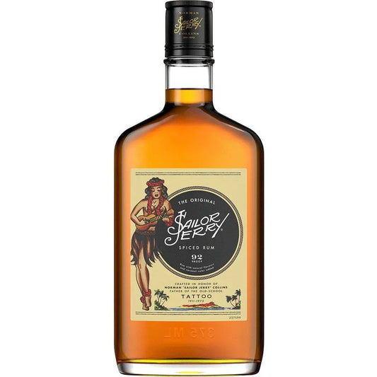 Sailor Jerry Spiced Rum 375 - PET Bottle - LoveScotch.com