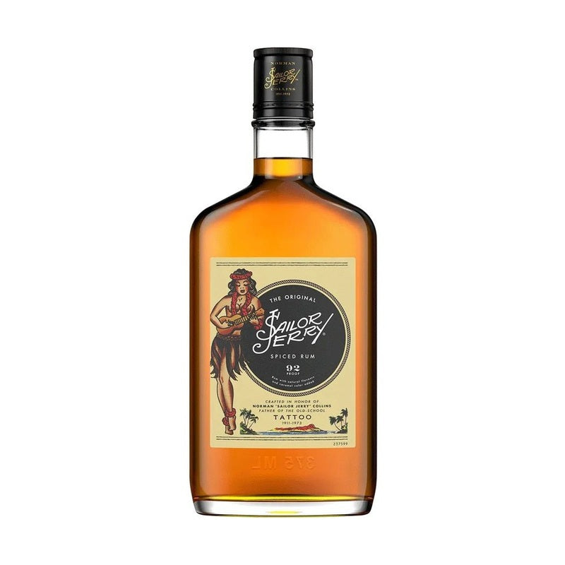 Sailor Jerry Spiced Rum 375 - PET Bottle - LoveScotch.com