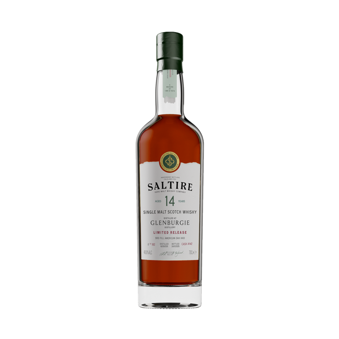 Saltire Rare Malt Glenburgie 14 Year Old Single Cask Single Malt Scotch Whisky Cask #142 - LoveScotch.com