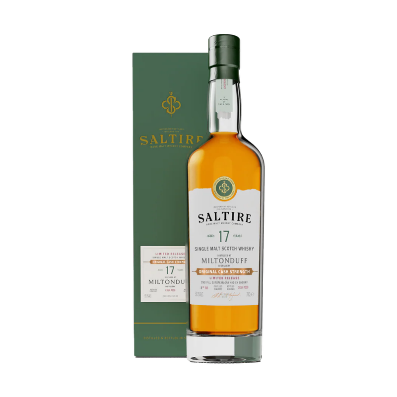 Saltire Rare Malt Miltonduff 17 Year Old Single Cask Single Malt Scotch Whisky Cask #900573 - LoveScotch.com