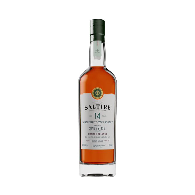Saltire Rare Malt Speyside 14 Year Old Single Cask Single Malt Scotch Whisky Cask #4 - LoveScotch.com
