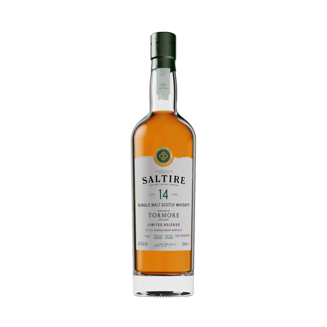 Saltire Rare Malt Tormore 14 Year Old Single Cask Single Malt Scotch Whisky Cask #690108 - LoveScotch.com