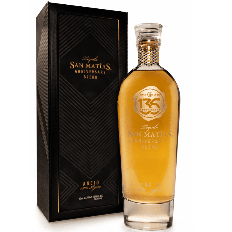 San Matías 135 Anniversary Blend Anejo Tequila - LoveScotch.com 