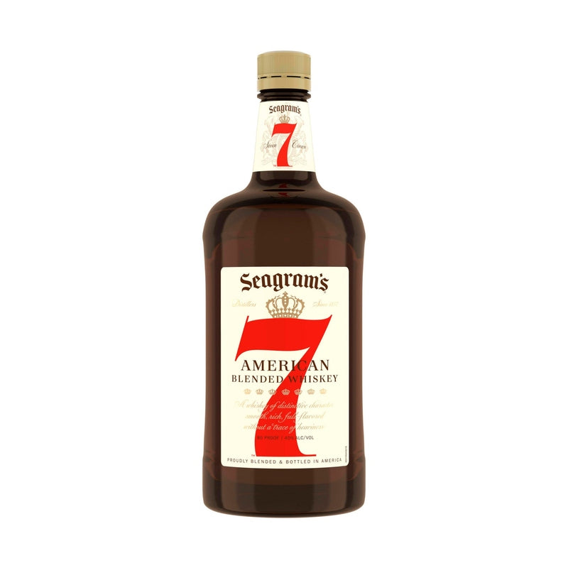 Seagram's 7 Crown American Blended Whiskey 1.75L bottle