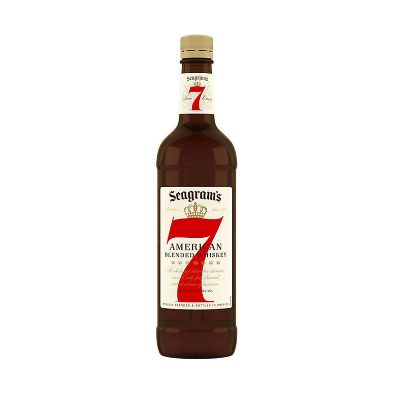 Seagram's Blended American Whiskey 7 Crown 80 1L product bottle