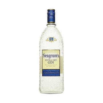 Seagram's Extra Dry Gin 1L bottle