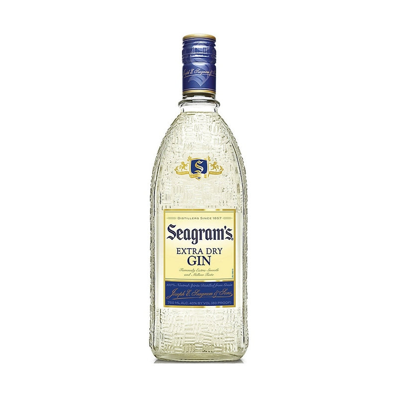 Seagram's Extra Dry Gin 750ml bottle