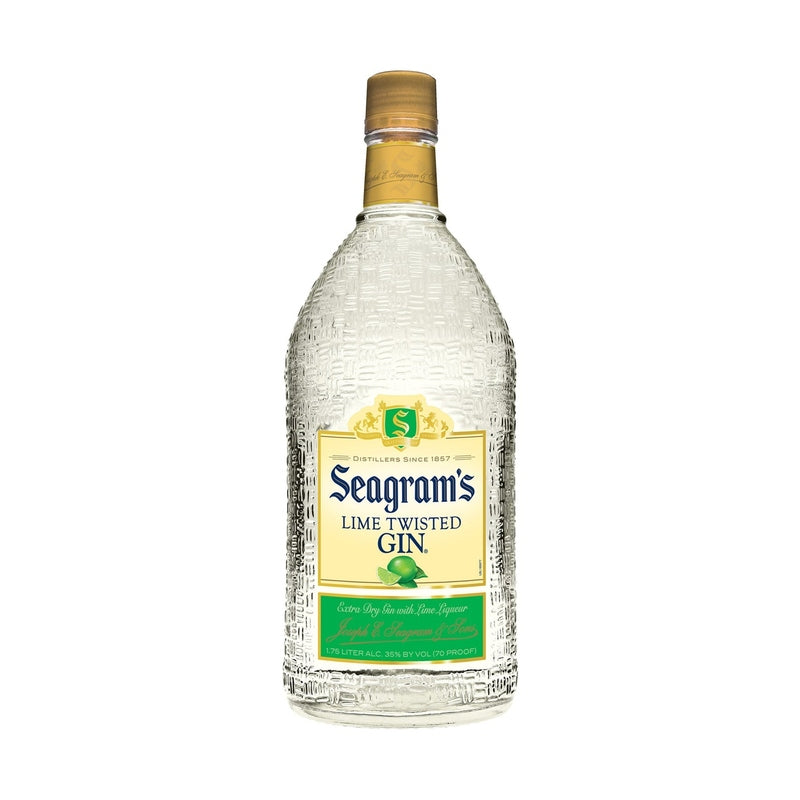 Seagram's Lime Twisted Gin 1.75L bottle
