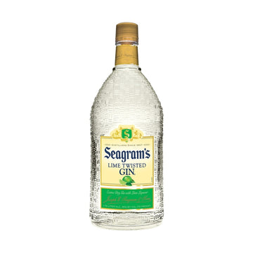 Seagram's Lime Twisted Gin 1.75L bottle
