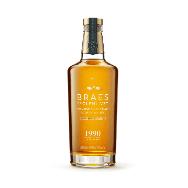Secret Speyside 'Braes of Glenlivet Vintage 1990 32 Year Old' Single Malt Scotch Whisky - LoveScotch.com 