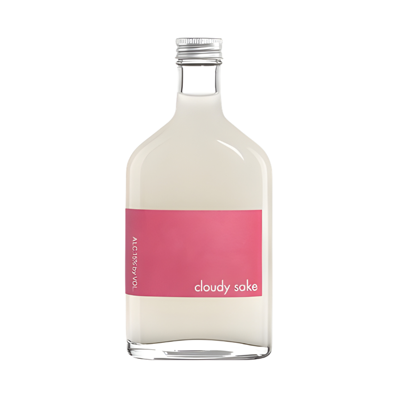 Shibata Junmai Nigori "Pink" Flask 200ml - LoveScotch.com