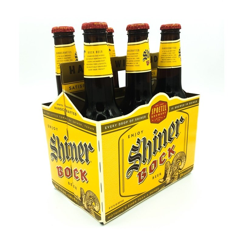 Shiner Bock Beer 6-Pack Bottle - LoveScotch.com