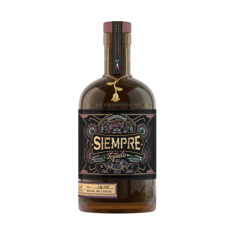 Siempre Tequila Anejo - LoveScotch.com 
