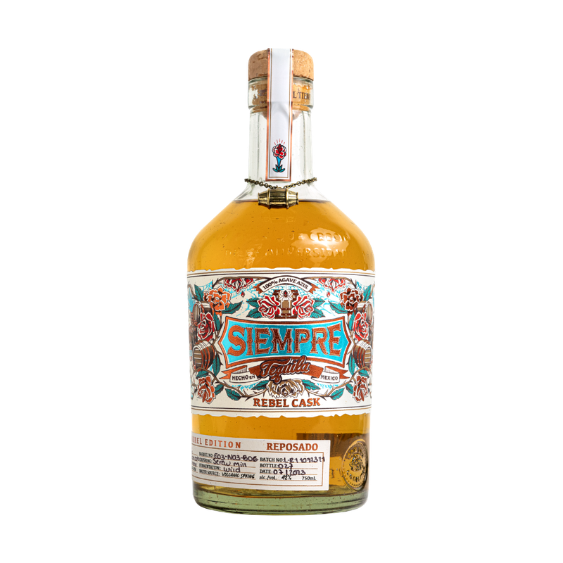 Siempre Tequila Rebel Cask Reposado - LoveScotch.com