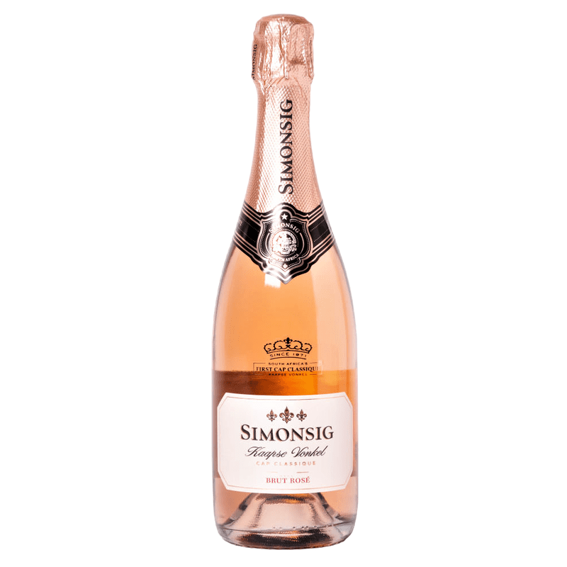 Simonsig Kaapse Vonkel Brut Rosé 2019 - LoveScotch.com