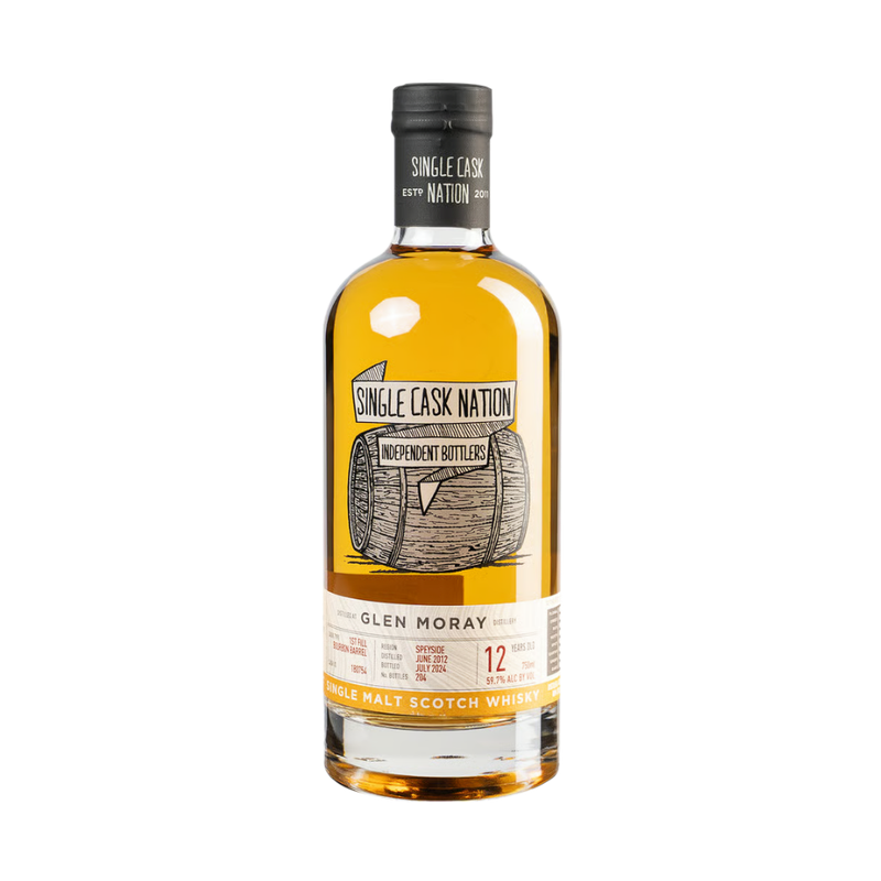 Single Cask Nation Glen Moray 2012 Cask 180754 Single Malt Scotch Whisky - LoveScotch.com