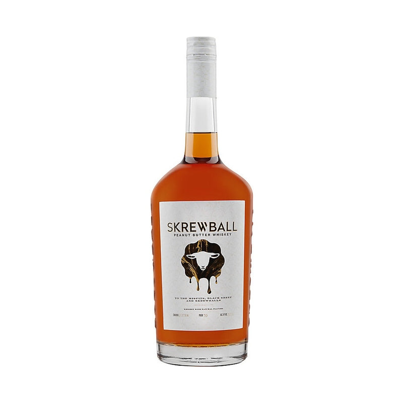 Skrewball Peanut Butter Whiskey 1L bottle