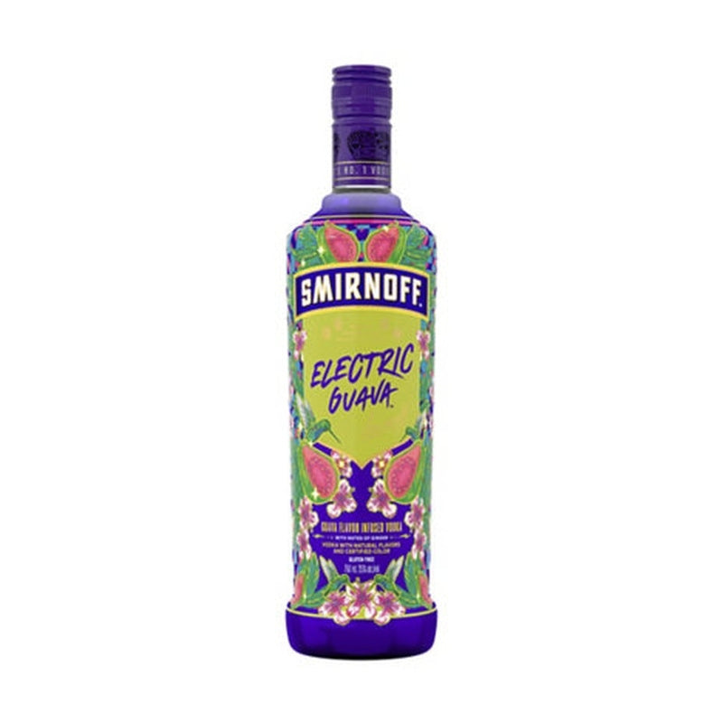 Smirnoff Electric Guava Flavored Vodka 750ml bottle