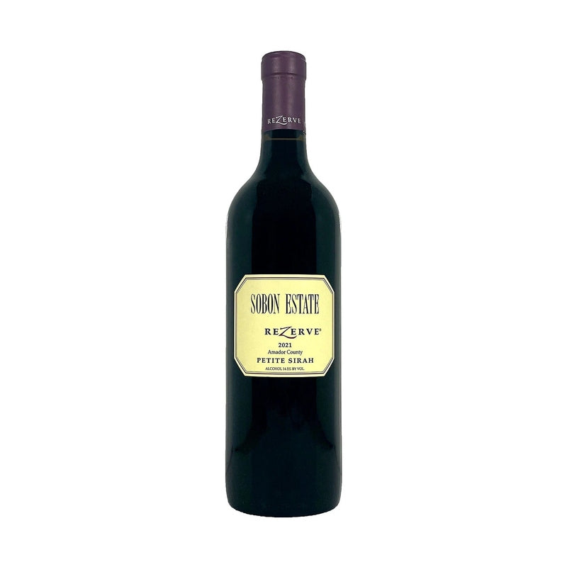 Sobon Estate ReZerve Petite Sirah 2021 bottle