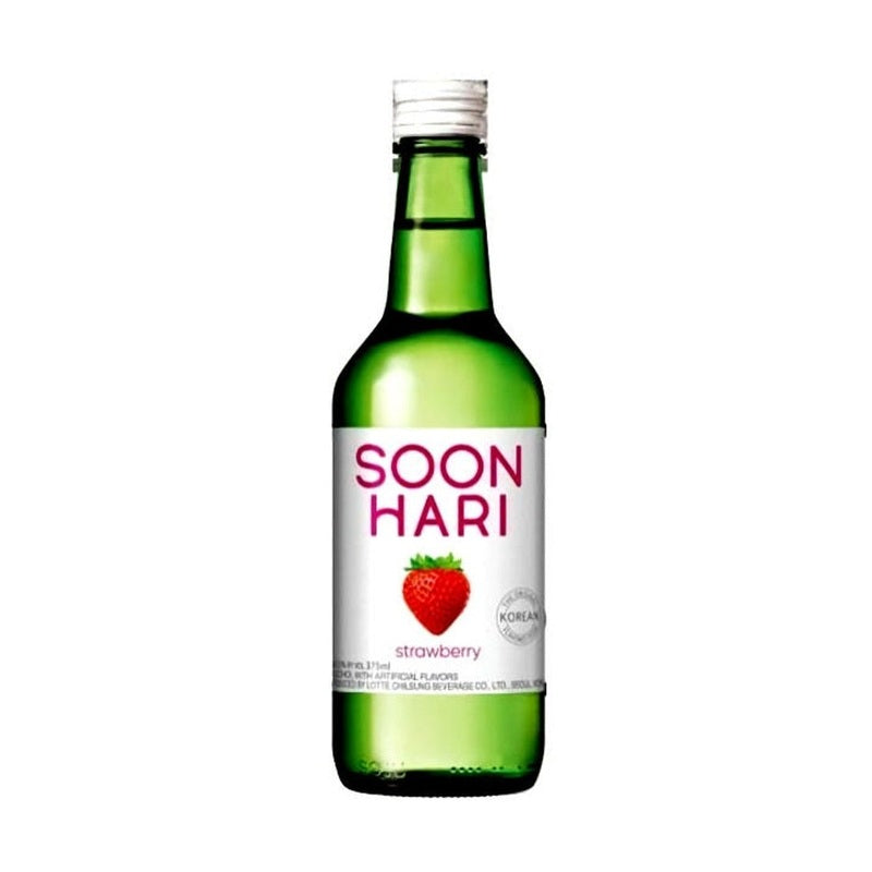 Soonhari Strawberry Soju 375mL - LoveScotch.com
