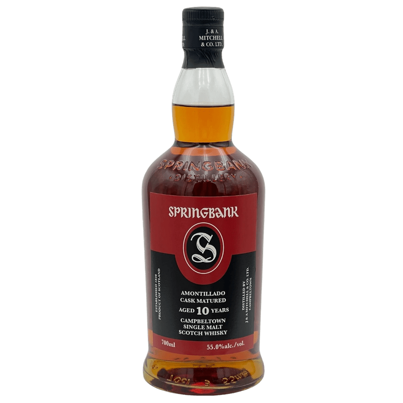 Springbank Amontillado Cask Matured 10 Year Old Single Malt Scotch Whisky - LoveScotch.com