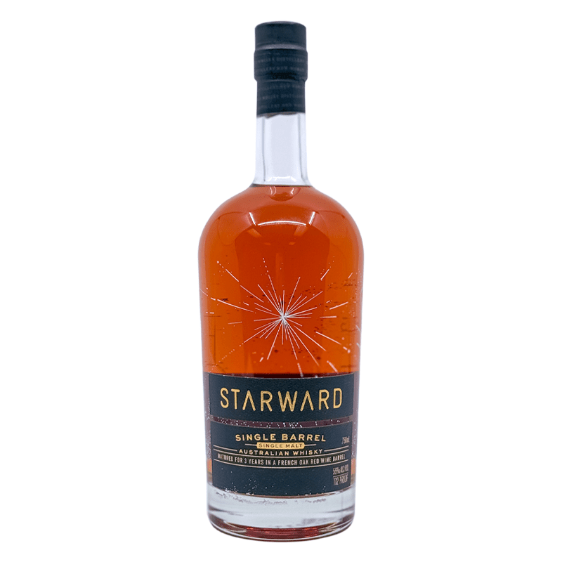 Starward Single Barrel Single Malt Australian Whiskey Craft Whiskey Club Barrel NO: 4100 11/20 - LoveScotch.com