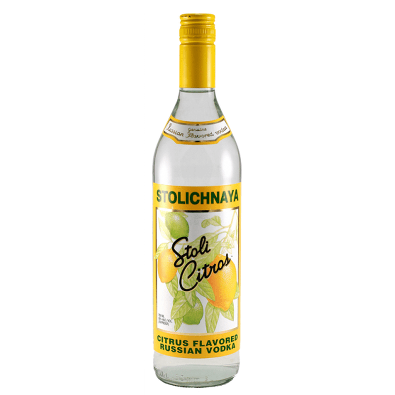 Stolichnaya 'Citros' Citrus Flavored Vodka 1 Liter - LoveScotch.com