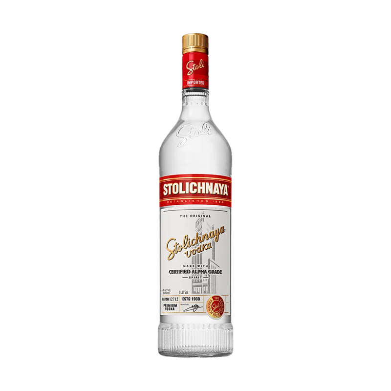 Stolichnaya 'The Original' Vodka Liter - LoveScotch.com