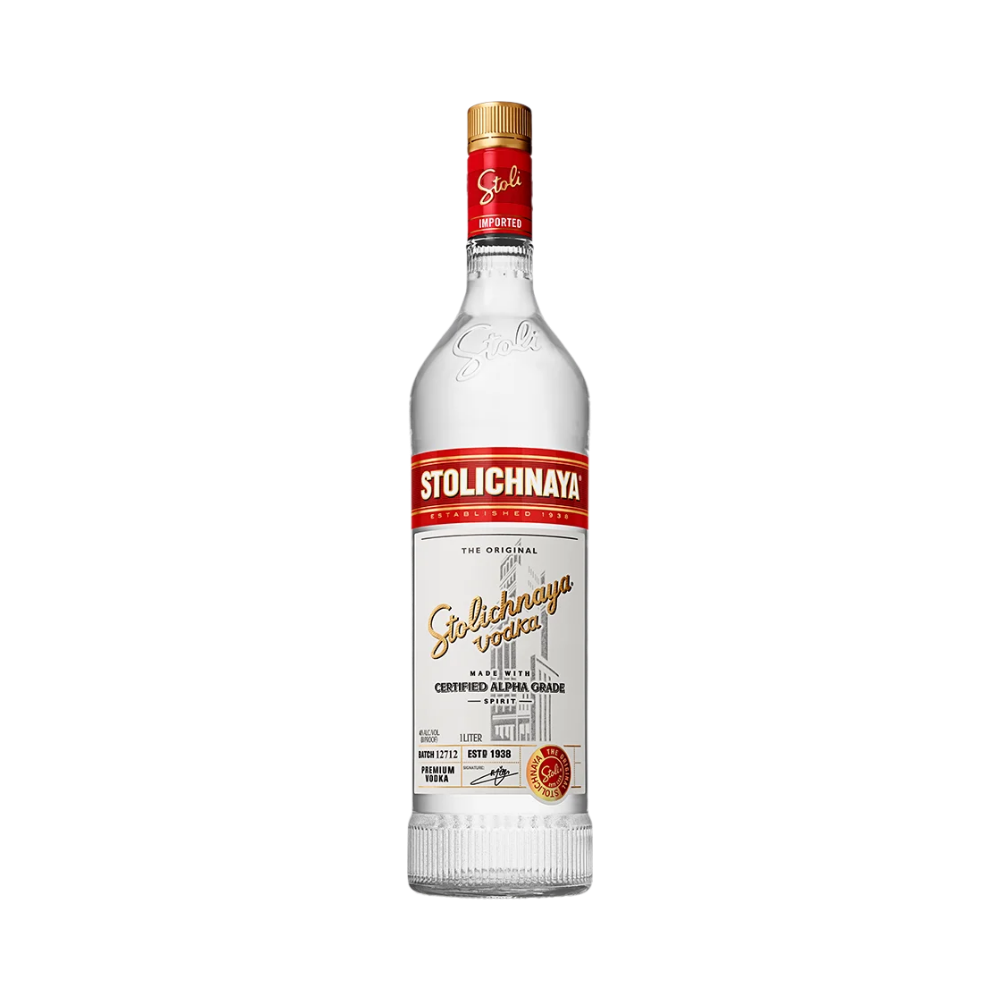 Stolichnaya 'The Original' Vodka Liter - LoveScotch.com